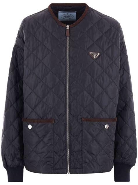 prada quilted light vest